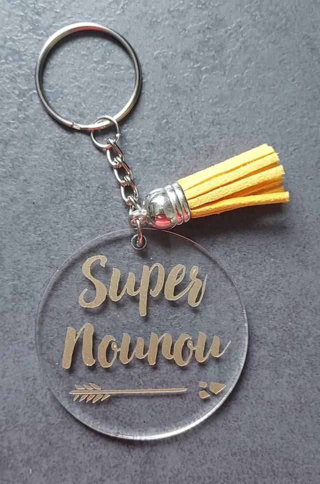 Porte-clés super nounou 