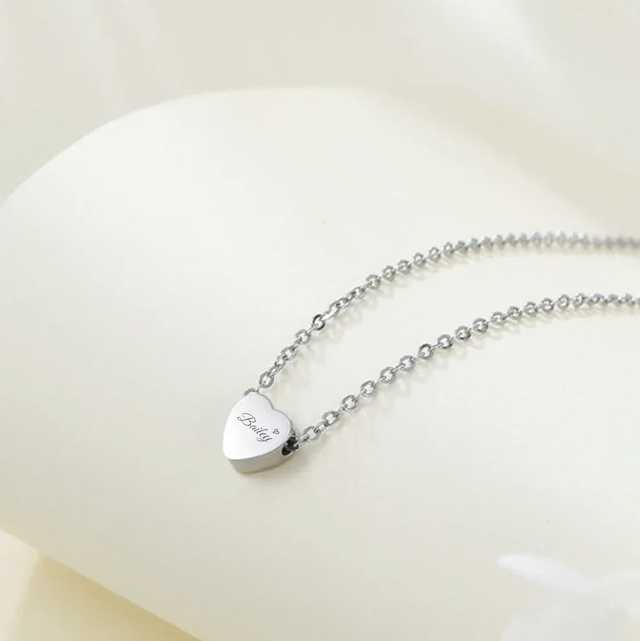 Herzanhänger mit Kette