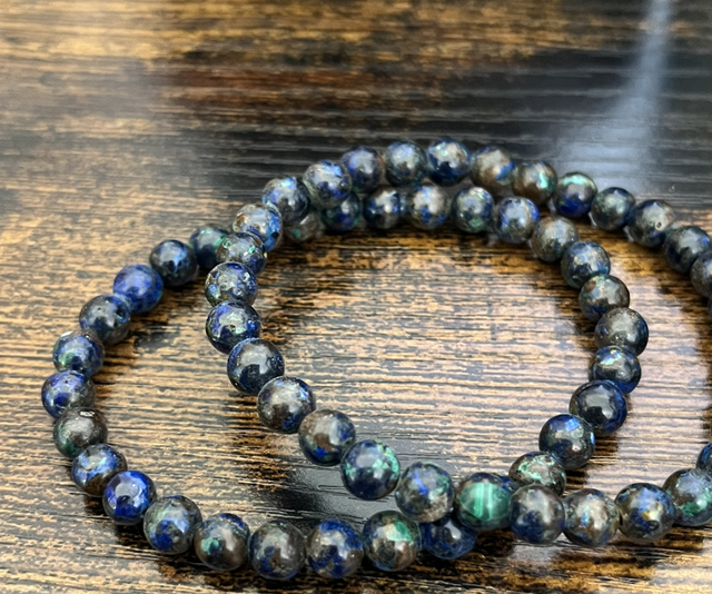 Bracelet d’Azurite-Malachite