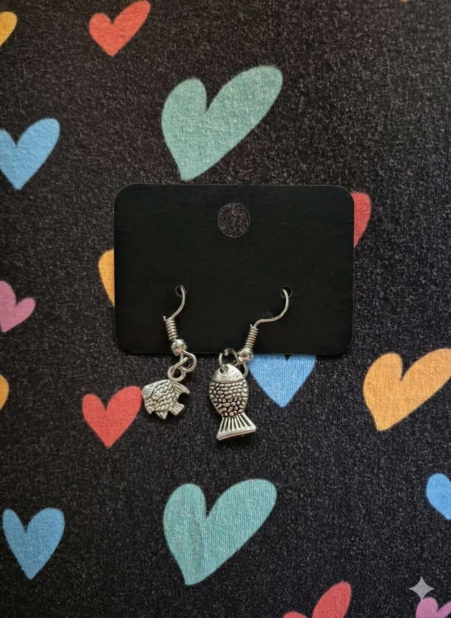 Silver plated earrings 