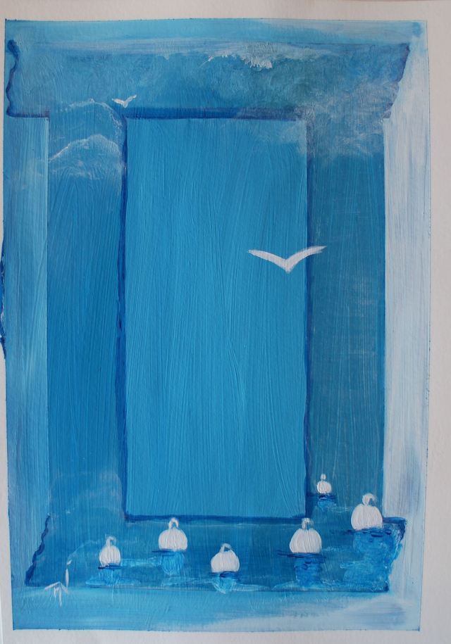 Acrylique sur papier | FATIHA, la Victorieuse