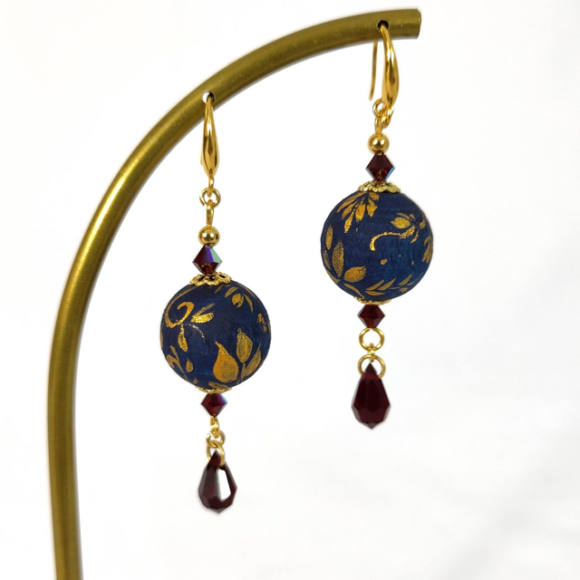 Boucles d&#039;oreilles Noël Royal