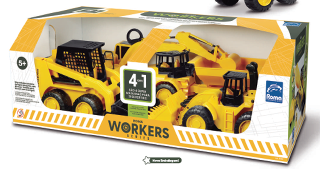 ROMA WORKERS - SERIES - 4 EM 1