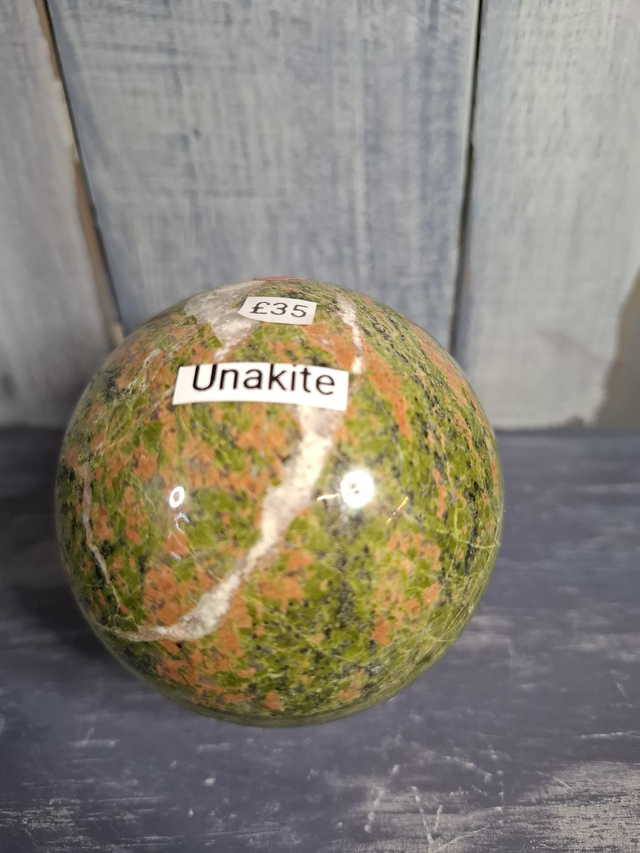 Unakite Sphere