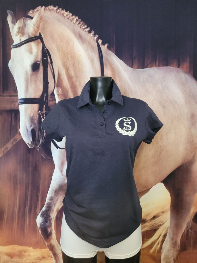 Polo femme Navy (A13) – Élégance et confort 