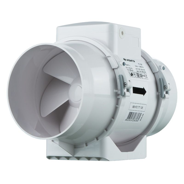 VENTS - ASPIRATORE VENTS TT125 - CABLATO - 220-280 MC/H 28-37 DBA - SENZA INTERRUTTORE