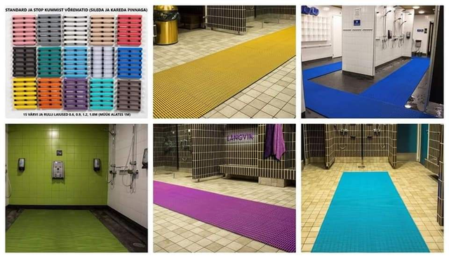 Pruun stop matt kareda pinnaga 60cm lai ja 10m rullis