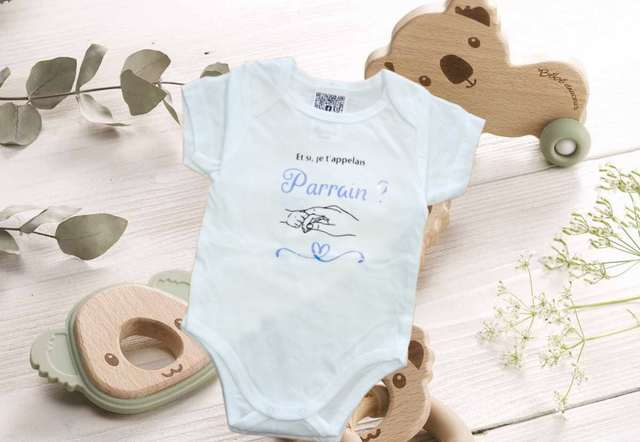 Body personnalisable "PARRAIN"
