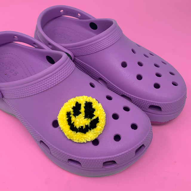 Classic Smile Croc charm