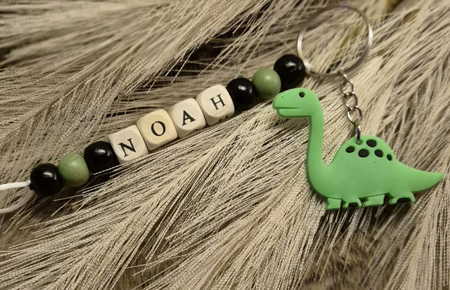 Porte-clé &quot;thème préhistoire&quot;