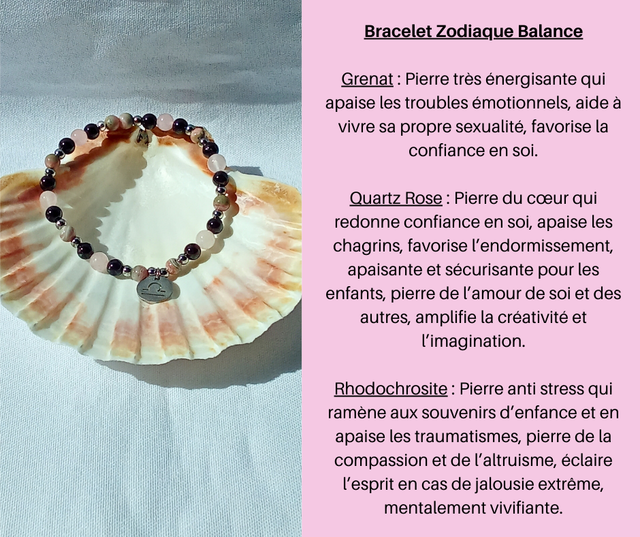 226- Bracelet Zodiaque Balance
