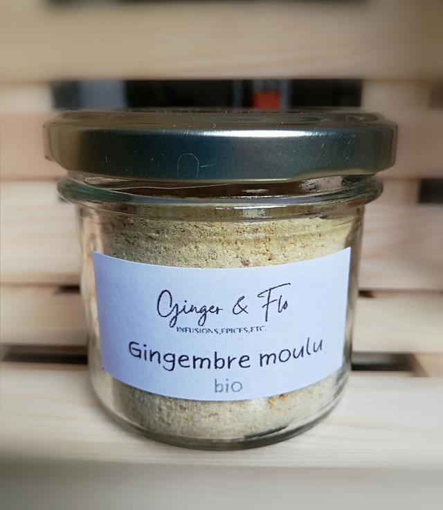 Gingembre moulu bio 