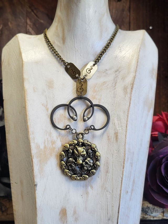 Collier Néo Circlips &quot;Bouclier des Ombres&quot;