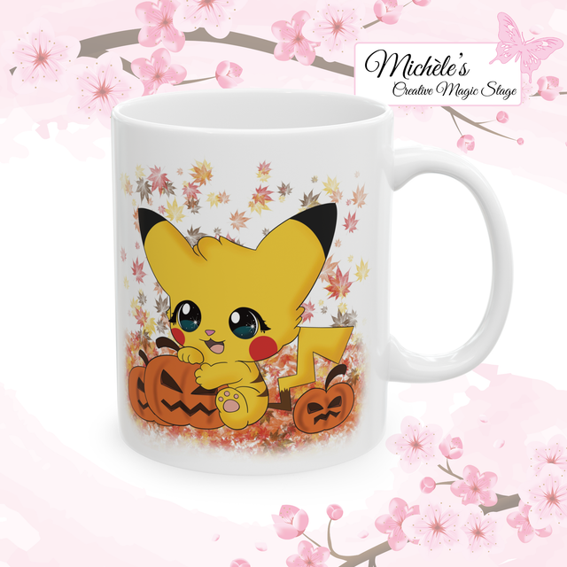 Tasse autumn Pikachu 01