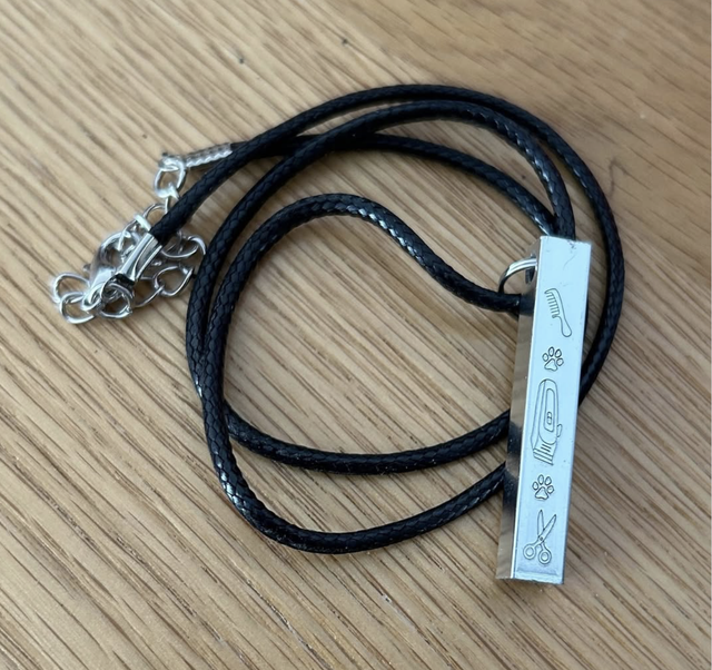 Dog Groomer Inspired Necklace 