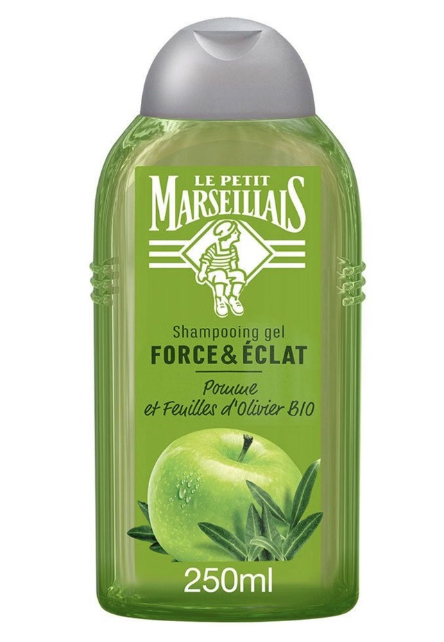 LE PETIT MARSEILLAIS Force Et Éclat Tous types de cheveux Pomme Et Olivier Bio 250ml