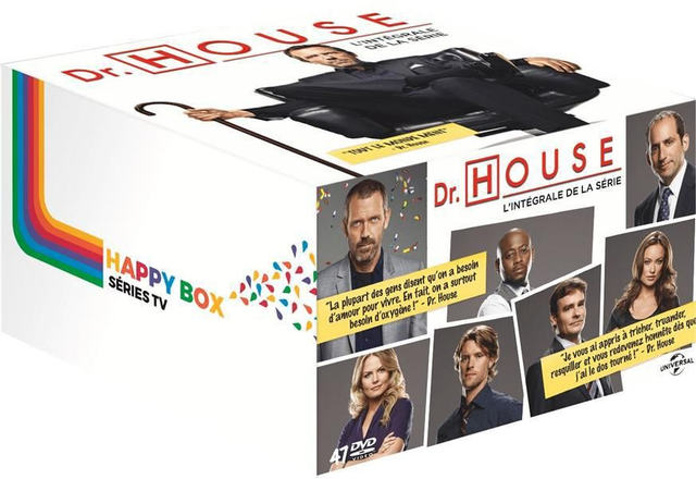 Dr. House L'intégrale de la série DVD Saisons 1 à 8