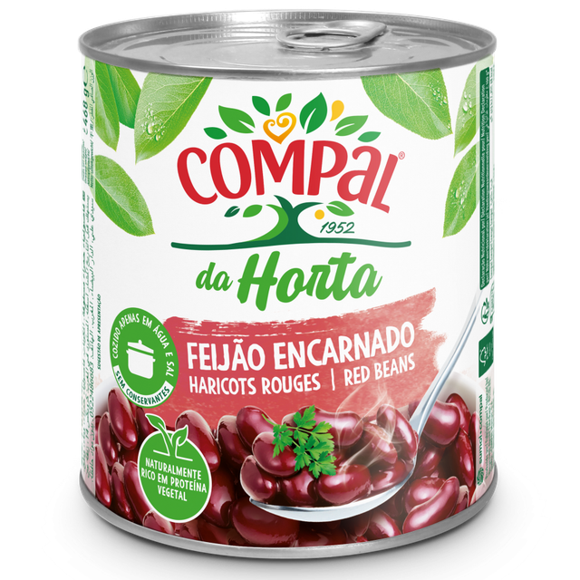Compal Feijao Encarnado 845g
