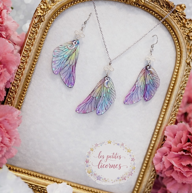 Parure, Poussière d’étoile argentées