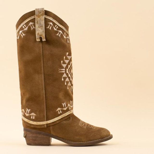 Nemonic 2378 boots Tabaco suede