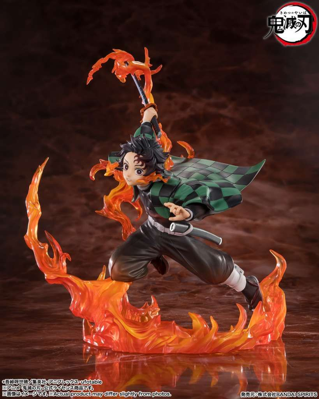 Tanjiro "Rengoku Sword" - Demon Slayer - Statua FiguartsZERO 19cm 🔥🗡️
