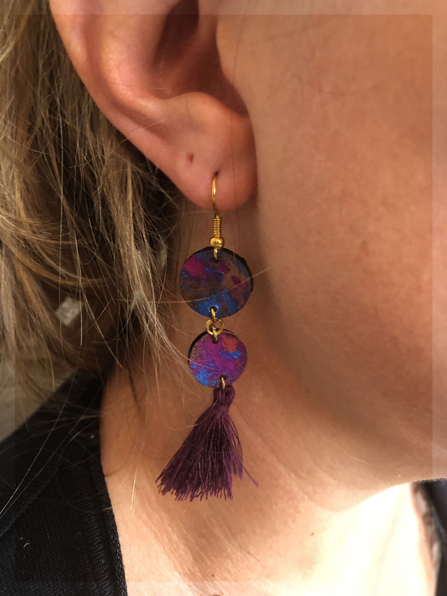 Boucles d&#039;oreilles pendantes