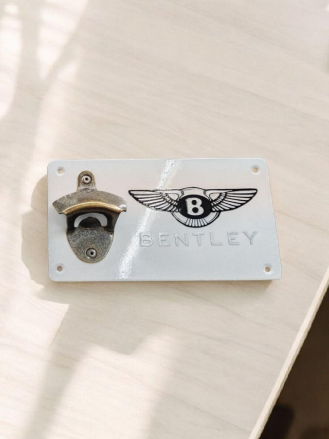 Décapsuleur mural Bentley blanc