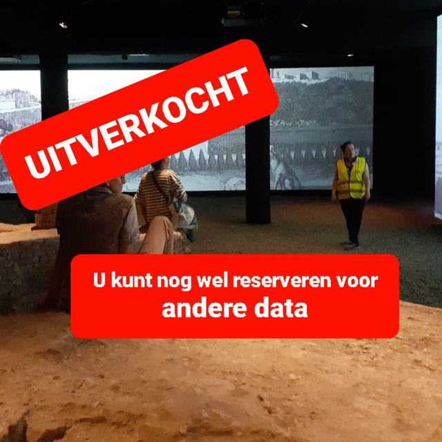 VOL. 7 maart 2026 11.00u Archeologietour Verborgen Vesting