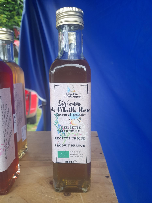 Sir'eau de l'abeille bleue (sureau et romarin)