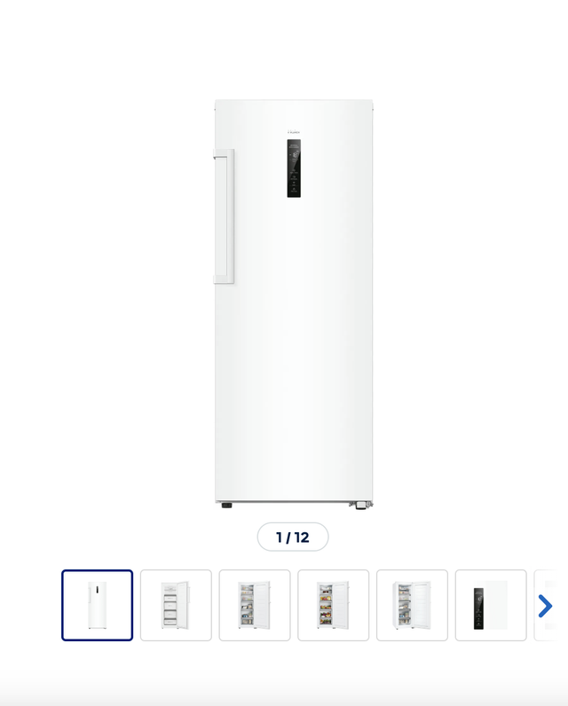 Haier H4F226WEH1K Tall Hybrid Fridge Or Freezer White