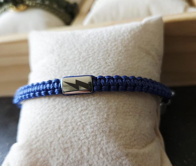 Bracelet cordon tressé 