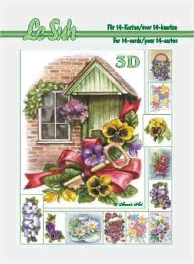 3D Boekje Bloemen (345627)