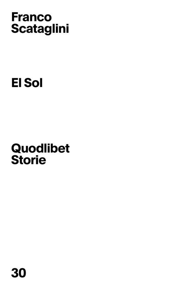 Scataglini Franco - El sol