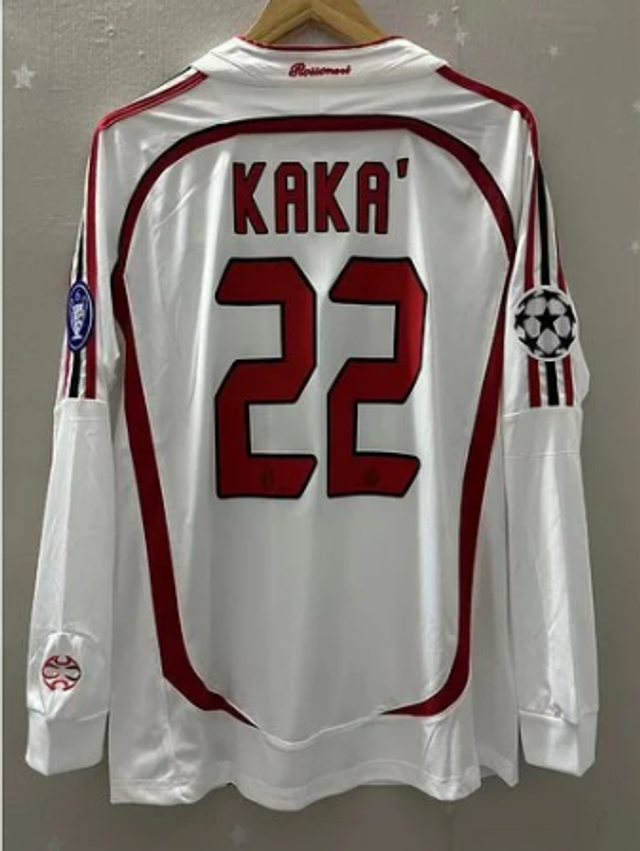 Retro 06/07 AC Milan Away long Sleeves Kaka #22