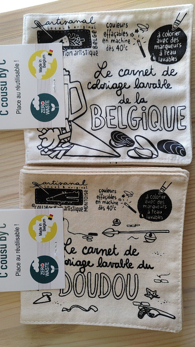 Cleo - Carnet de coloriage lavable