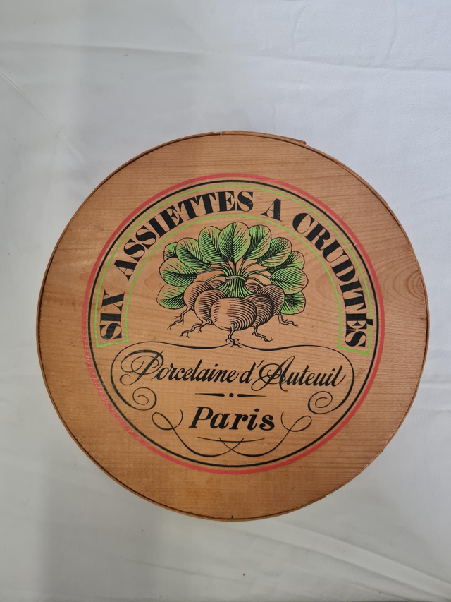 Service crudités ancien Paris Auteuil