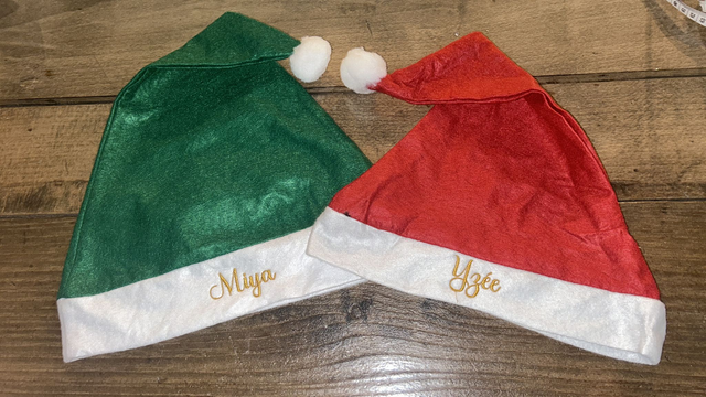 Bonnet de Noël Personnalisé 