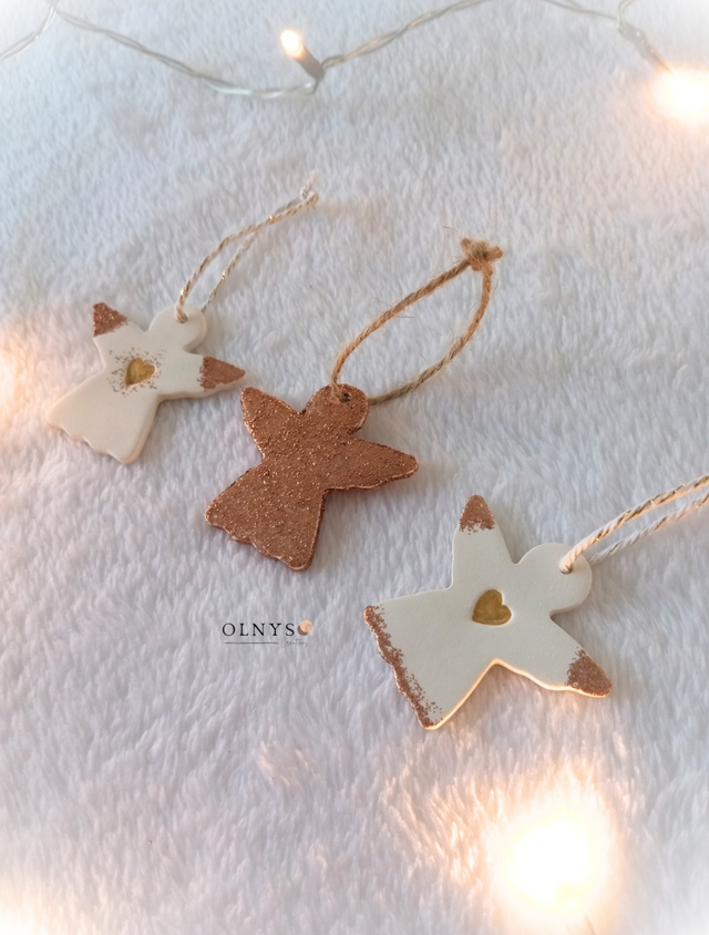 Suspension en argile PETIT ANGE