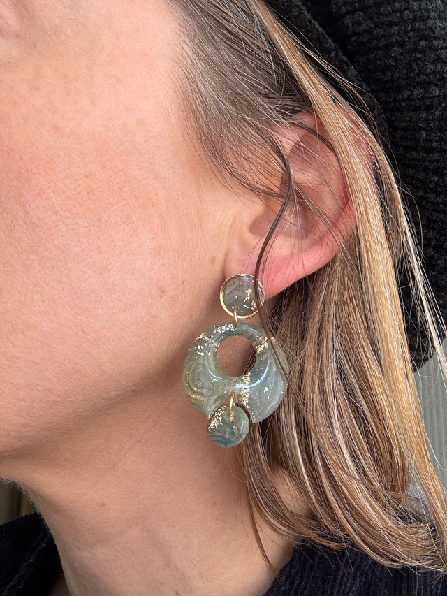 Boucles « Lagune étoilée »