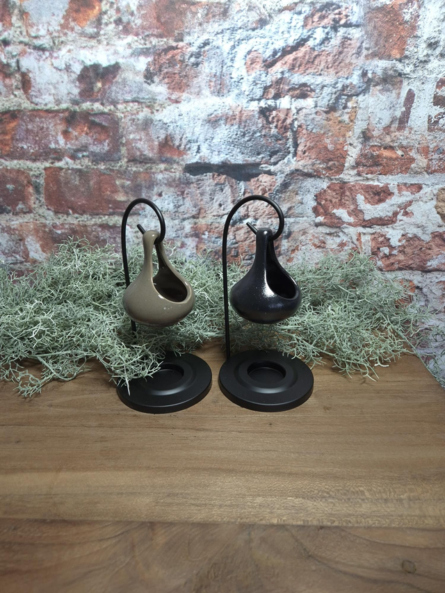 Geurbrander druppel, grijs