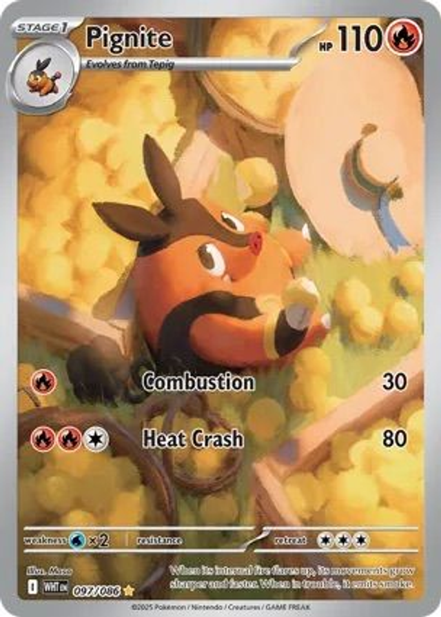 Pignite - 097/086 (Illustration Rare)