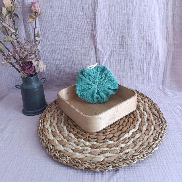 Fleur de Douche Vert Émeraude Clair