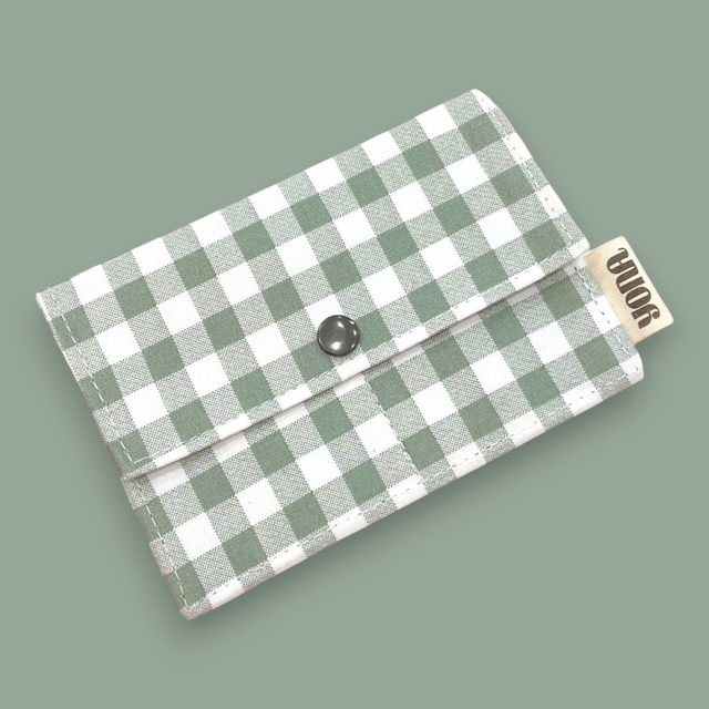 Porte-Feuille Vichy Vert