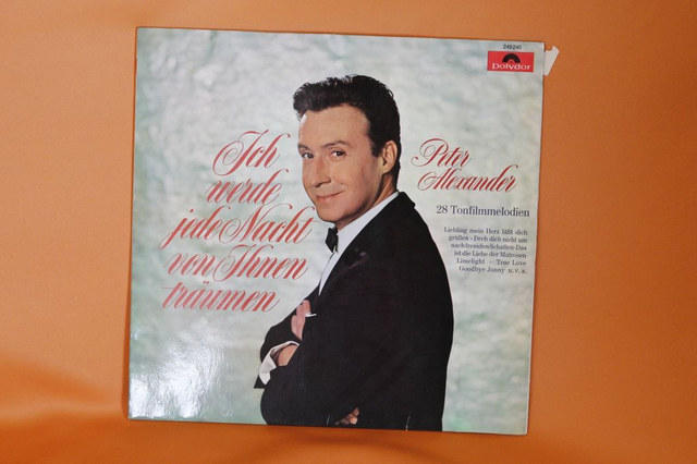 Vinyl LP Peter Alexander "Ich werde jede Nacht von ihnen träumen"