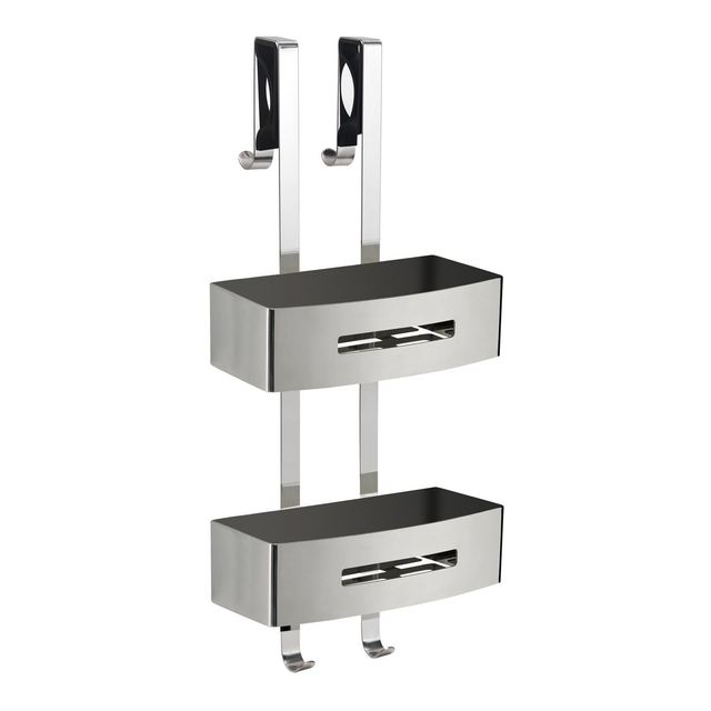 Porta oggetti doccia appendibile cromato