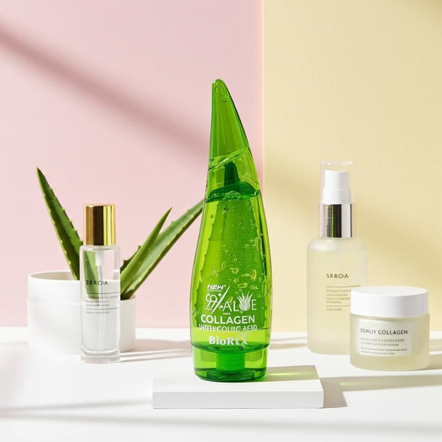 99% Purity Aloe Vera Gel with Collagen and Hyaluronic Acid – 250ML 