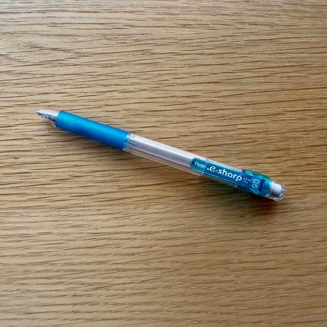 Pentel e-sharp Mechanical Pencil 0.5 (Assorted Colours) – Single