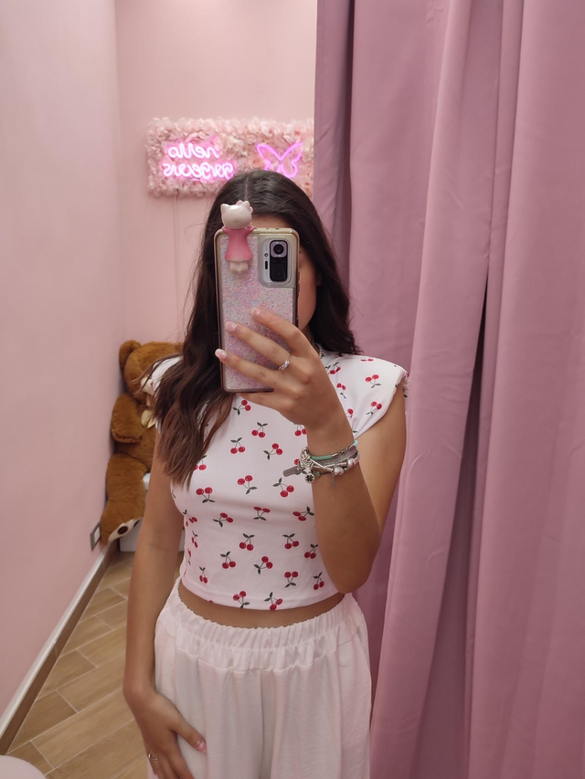 T-shirt top crop 