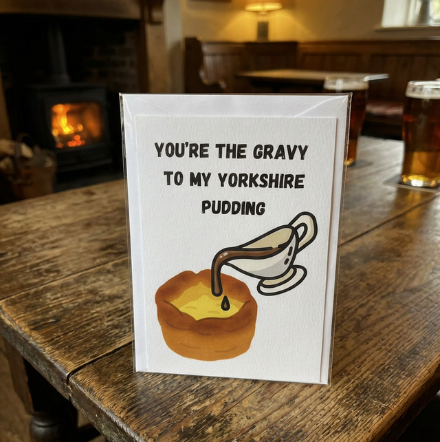 Yorkshire Pudding/Gravy Card