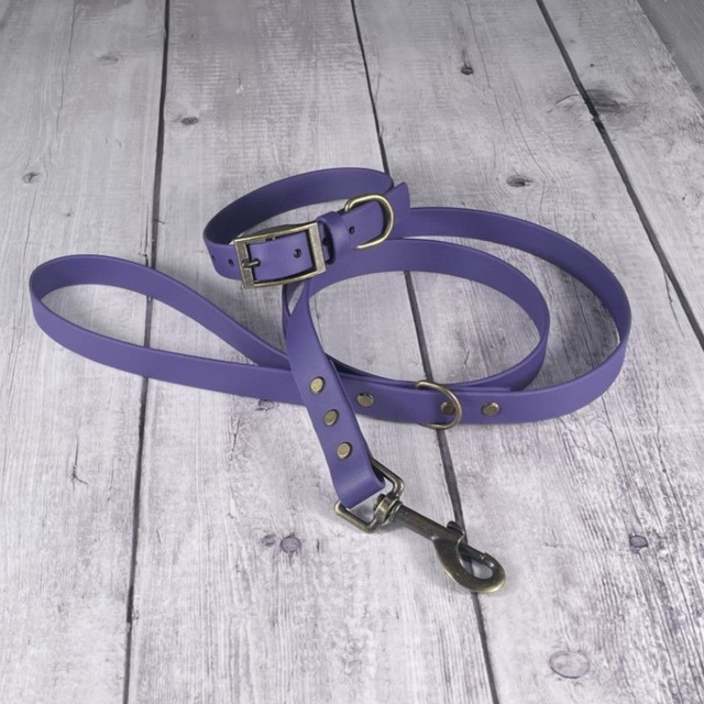 Violet Waterproof BioThane® Collar